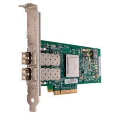 Контроллер DELL KV00H Sanblade 8Gb Dual Channel PCI-e 8x Fibre Channel, фото 