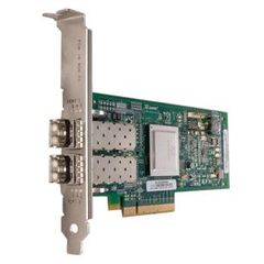 Контроллер DELL 406-10695 Qlogic 8Gb Dual Channel PCI-e 8x Fibre Channel, фото 