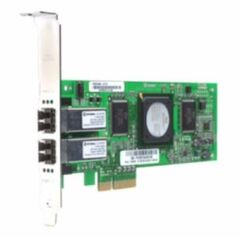 Контроллер QLOGIC QLE2462 4Gbps Dual Port PCI-e Fibre Channel, фото 