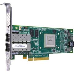 Контроллер QLOGIC QLE8152 10gb Dual Port Pci-e Copper Cna HBA, фото 
