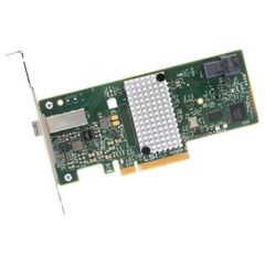 Контроллер LSI LOGIC 9300-4i4e 12Gb PCI-e 3.0 X8 Low Profile Fibre Channel, фото 