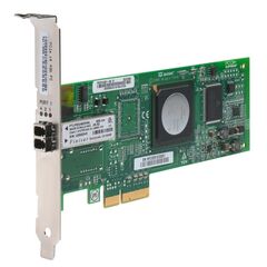 Контроллер QLOGIC QLE2460-CK 4Gb Single Channel PCI-e X4 Low Profile Fibre Channel, фото 