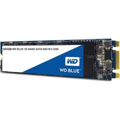 SSD диск WESTERN DIGITAL Wds500g2b0b Wd Blue 500GB 3d Nand SATA 6Gbps, фото 
