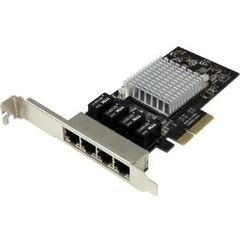 Сетевая карта STARTECH - 4 Port PCI Express Gbe NC - Intel I350 NIC - QP PCIe Network Adapter, фото 