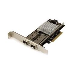Сетевая карта STARTECH PEX20000SFPI 2-port 10G Fiber NC With Open SFP+ - PCIe, Intel Chip, фото 