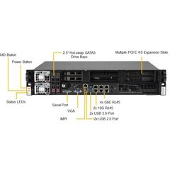 Серверная платформа Supermicro SYS-210P-FRDN6T, фото 