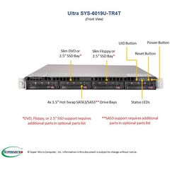 Серверная платформа Supermicro SYS-6019U-TR4T, фото 