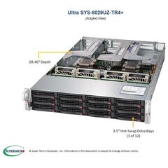 Серверная платформа Supermicro SYS-6029UZ-TR4+, фото 