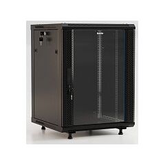 Шкаф настенный Hyperline TWB-FC-2245-GP-RAL9004, фото 
