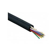 Кабель волоконно-оптический Hyperline FO-DPE-IN/OUT-9S-24-LSZH-BK, фото 