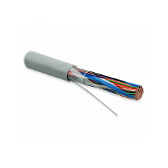 Кабель витая пара Hyperline UUTP50-C3-S24-IN-PVC-GY, фото 