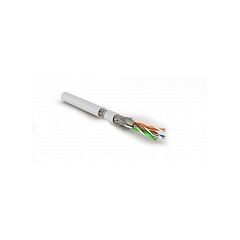 Кабель витая пара Hyperline SFTP4-C7-P26-IN-LSZH-WH-500, фото 