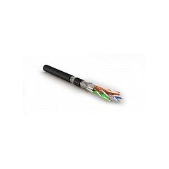 Кабель витая пара Hyperline SFTP4-C8.1-S23-IN-LSZH-BK-500, фото 