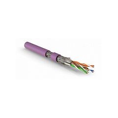 Кабель витая пара Hyperline SFTP4-C7-P26-IN-LSZH-VL-500, фото 