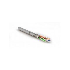 Кабель витая пара Hyperline SFTP4-C8.1-S23-IN-LSZH-GY-500, фото 