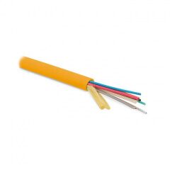Кабель волоконно-оптический Hyperline FO-MB-IN-50-48-LSZH-OR, фото 