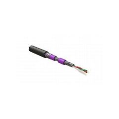 Кабель Hyperline PFDP-SF-1x2x22/1-ARM/W-PVC/PE-BK, фото 