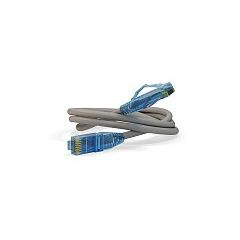 Патч-корд Hyperline PC-LPM-UTP-RJ45-RJ45-C6-0.3M-LSZH-GY, фото 