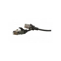 Патч-корд Hyperline PC-LPT-SFTP-RJ45-RJ45-C6-1.5M-LSZH-BK, фото 
