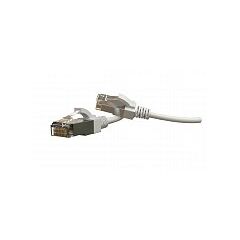 Патч-корд Hyperline PC-LPT-SFTP-RJ45-RJ45-C6-1M-LSZH-WH, фото 