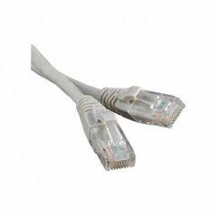 Патч-корд Hyperline PC-LPM-UTP-RJ45-REV-RJ45-C5e-1M-LSZH-GY, фото 
