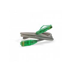 Патч-корд Hyperline PC-LPM-UTP-RJ45-RJ45-C6a-15M-LSZH-GY, фото 