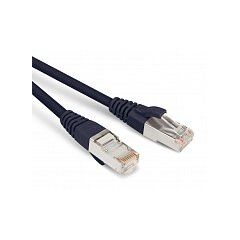 Патч-корд Hyperline PC-LPM-STP-RJ45-RJ45-C6-1.5M-LSZH-BK, фото 