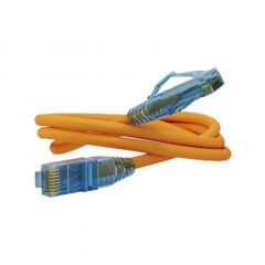 Патч-корд Hyperline PC-LPM-UTP-RJ45-RJ45-C6-2M-LSZH-OR, фото 