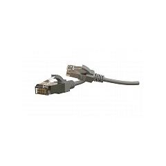 Патч-корд Hyperline PC-LPT-SFTP-RJ45-RJ45-C6-2M-LSZH-GY, фото 