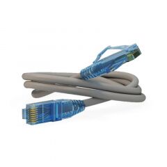 Патч-корд Hyperline PC-LPM-UTP-RJ45-RJ45-C6-20M-LSZH-GY, фото 