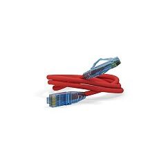 Патч-корд Hyperline PC-LPM-UTP-RJ45-RJ45-C6-0.5M-LSZH-RD, фото 