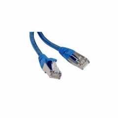 Патч-корд Hyperline PC-LPM-UTP-RJ45-RJ45-C6-0.5M-LSZH-BL, фото 