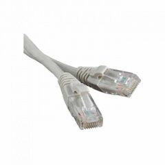 Патч-корд Hyperline PC-LPM-UTP-RJ45-RJ45-C6-10M-LSZH-GY, фото 