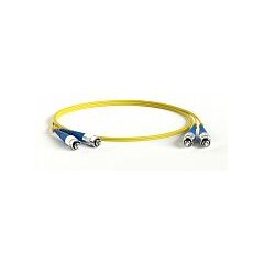 Патч-корд оптический Hyperline FC-S3-9-FC/AR-FC/UR-H-0.5M-LSZH-YL, фото 