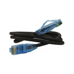 Патч-корд Hyperline PC-LPM-UTP-RJ45-RJ45-C6-1.5M-LSZH-BK, фото 