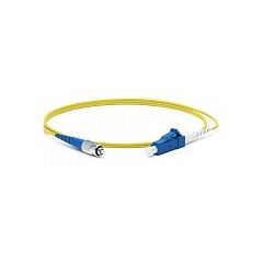 Патч-корд оптический Hyperline FC-S2-9-FC/UR-LC/UR-H-2M-LSZH-YL, фото 