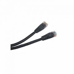 Патч-корд Hyperline PC-LPM-STP-RJ45-RJ45-C6-0.5M-LSZH-BK, фото 