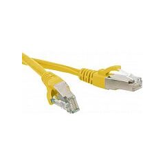Патч-корд Hyperline PC-LPM-SFTP-RJ45-RJ45-C6-0.5M-LSZH-YL, фото 