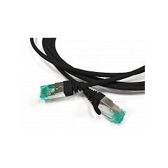 Патч-корд Hyperline PC-LPT-SFTP-RJ45-RJ45-C6A-3M-LSZH-BK, фото 