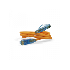 Патч-корд Hyperline PC-LPM-UTP-RJ45-RJ45-C6-1.5M-LSZH-OR, фото 