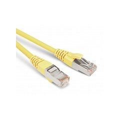 Патч-корд Hyperline PC-LPM-STP-RJ45-RJ45-C6-2M-LSZH-YL, фото 