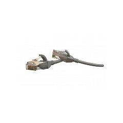 Патч-корд Hyperline PC-LPT-UTP-RJ45-RJ45-C6-1M-LSZH-GY, фото 