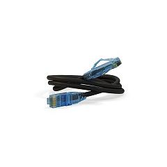 Патч-корд Hyperline PC-LPM-UTP-RJ45-RJ45-C6-0.5M-LSZH-BK, фото 