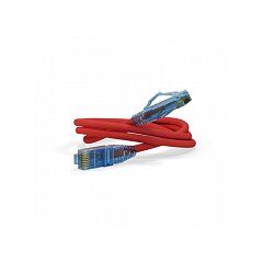 Патч-корд Hyperline PC-LPM-UTP-RJ45-RJ45-C6-10M-LSZH-RD, фото 