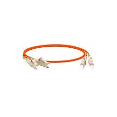 Патч-корд оптический Hyperline FC-D2-62-LC/PR-LC/PR-H-10M-LSZH-OR, фото 