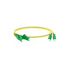 Патч-корд оптический Hyperline FC-D2-9-LC/AR-LC/AR-H-1.5M-LSZH-YL, фото 