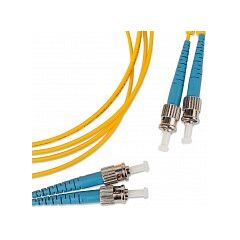 Патч-корд оптический Hyperline FC-D2-9-ST/UR-ST/UR-H-5M-LSZH-YL, фото 