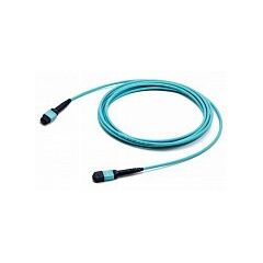 Патч-корд оптический Hyperline FHD-MC3-503-MPOF12/PS-MPOF12/PS-B-2M-LSZH-AQ, фото 