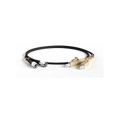 Патч-корд оптический Hyperline FC-D2-50-FC/PR-LC/PR-H-1M-LSZH-BK, фото 