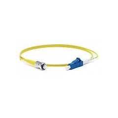 Патч-корд оптический Hyperline FC-S2-9-LC/UR-ST/UR-H-30M-LSZH-YL, фото 
